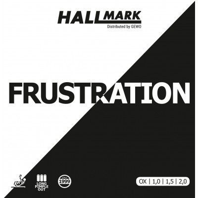 Hallmark Frustration 長膠 乒乓球 單膠 套膠